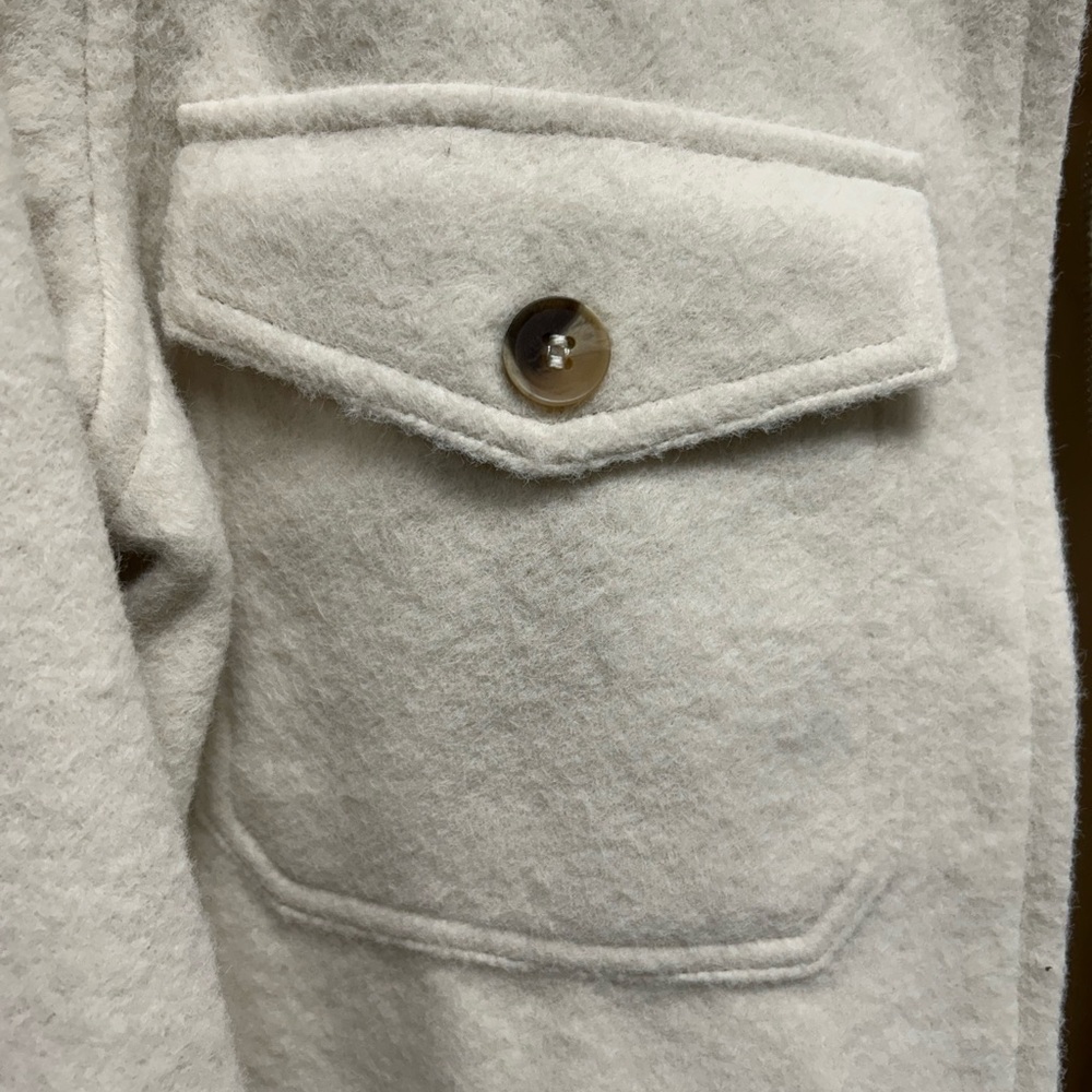 Joie Cream Wool Jacket - Picture 4 of 11